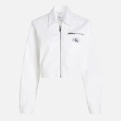 Calvin Klein Jeans Zipped Recycled Denim Jacket -The Hut 14990225 1055115989346048