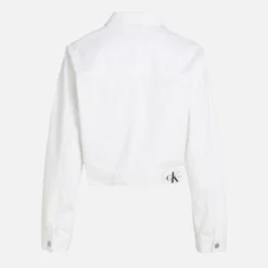 Calvin Klein Jeans Zipped Recycled Denim Jacket -The Hut 14990225 4405115989374671