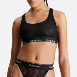 Calvin Klein Modern Semi-Sheer Stretch-Lace Unlined Bralette 7 Calvin Klein Modern Semi-Sheer Stretch-Lace Unlined Bralette -The Hut 14990429 1365123247634149