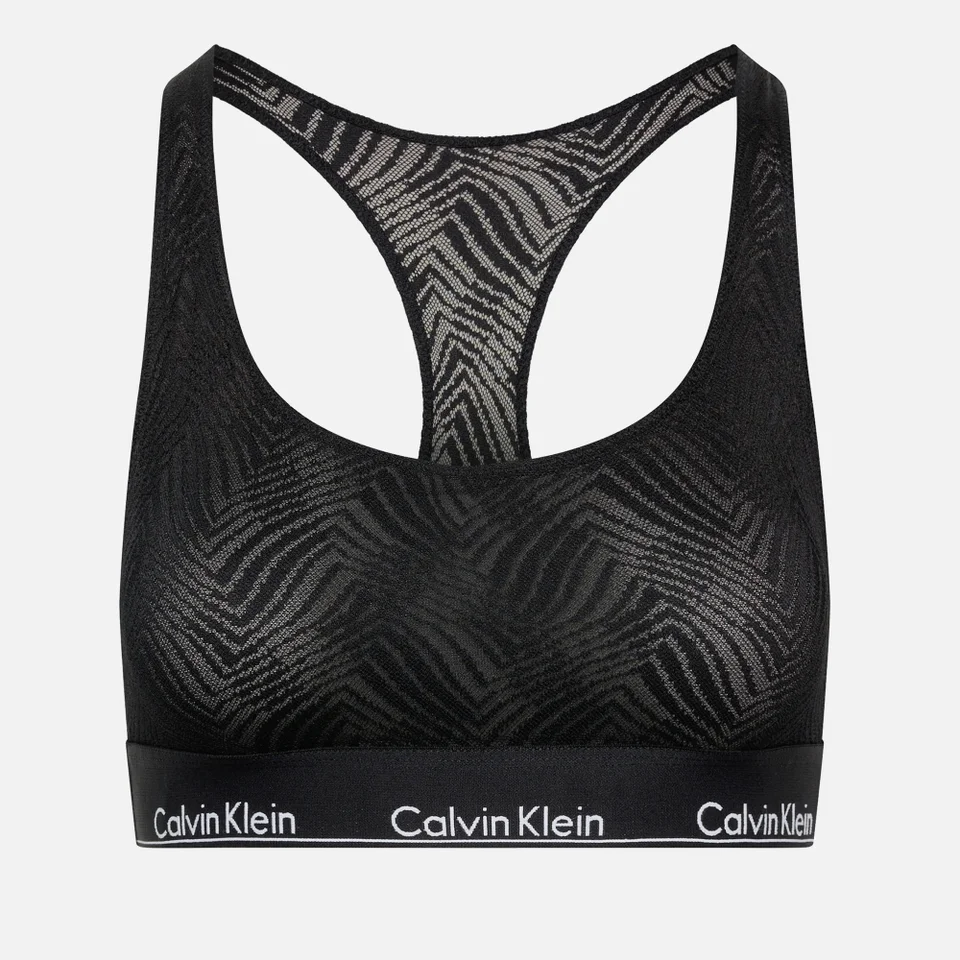 Calvin Klein Modern Semi-Sheer Stretch-Lace Unlined Bralette 3 Calvin Klein Modern Semi-Sheer Stretch-Lace Unlined Bralette