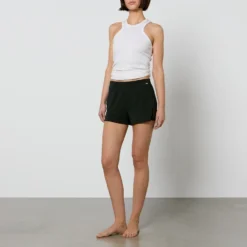 Calvin Klein Sculpt Stretch-Jersey Lace Lounge Sleep Shorts 9 Calvin Klein Sculpt Stretch-Jersey Lace Lounge Sleep Shorts -The Hut 14990441 1495121418694055