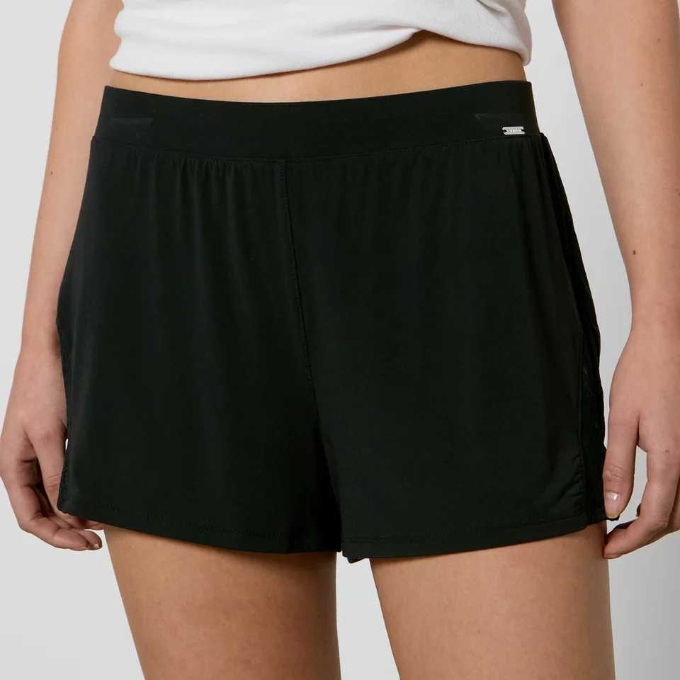 Calvin Klein Sculpt Stretch-Jersey Lace Lounge Sleep Shorts 3 Calvin Klein Sculpt Stretch-Jersey Lace Lounge Sleep Shorts