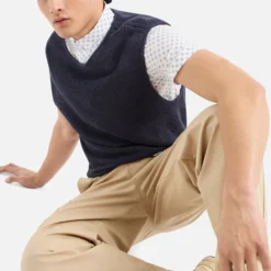 Armani Exchange Logo-Print Cotton-Blend Shirt -The Hut 14992967 1165119877695542