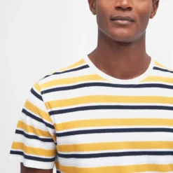Barbour Heritage Whitwell Striped Cotton-Jersey T-Shirt -The Hut 14995450 1735107675060635
