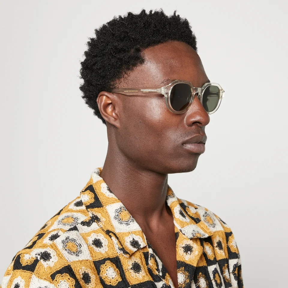 KAMO Palermo Acetate Round-Frame Sunglasses 5 KAMO Palermo Acetate Round-Frame Sunglasses - Image 4