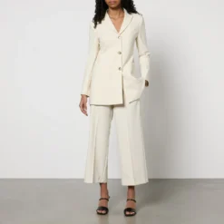 MAX & Co. MAX&Co. Omaggio Cropped Crepe Straight-Leg Trousers -The Hut 15010337 1355126046680523