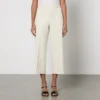 MAX & Co. MAX&Co. Omaggio Cropped Crepe Straight-Leg Trousers 1 MAX & Co. MAX&Co. Omaggio Cropped Crepe Straight-Leg Trousers -The Hut 15010337 1575126046638037