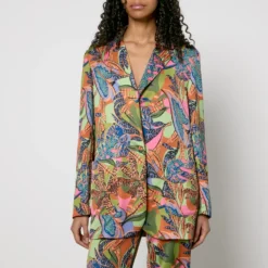 MAX & Co. MAX&Co. Lucerna Envers Satin Blazer