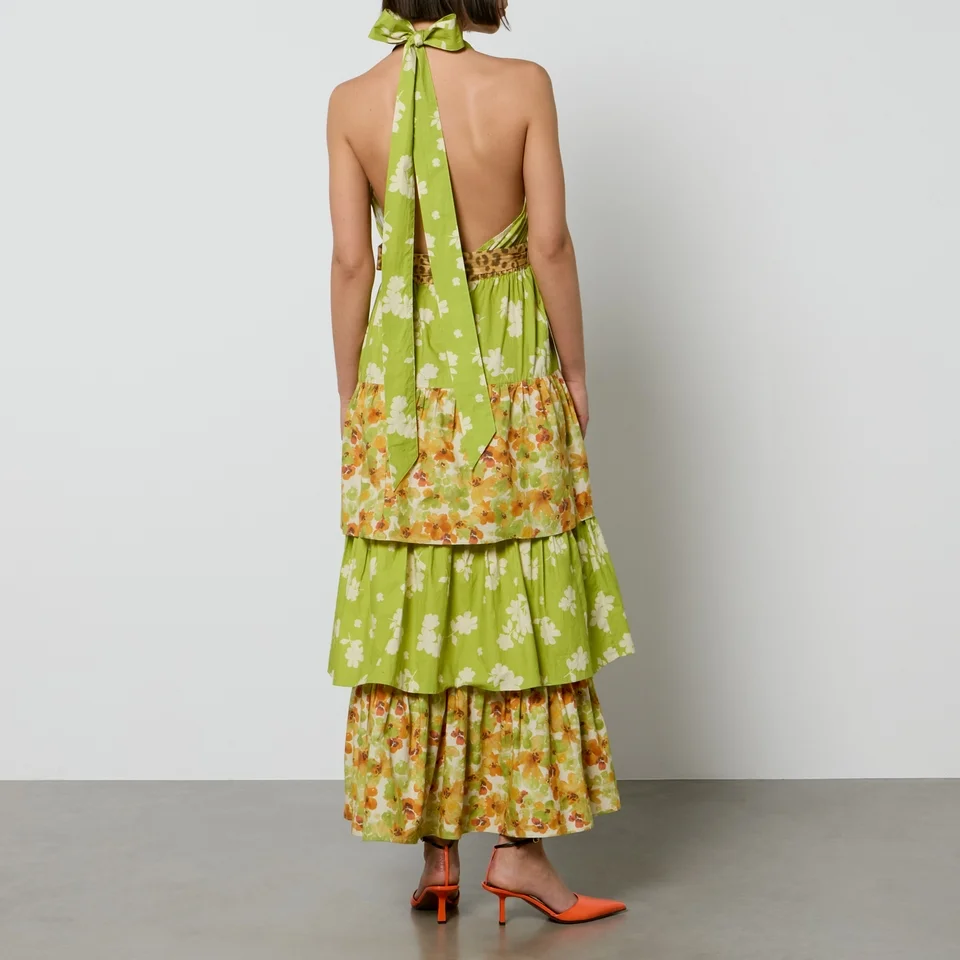 Never Fully Dressed Matilda Printed Cotton-Poplin Wrap Dress 4 Never Fully Dressed Matilda Printed Cotton-Poplin Wrap Dress - Image 2