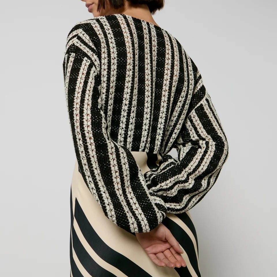 Never Fully Dressed Emma Satin And Crotchet Maxi Dress 5 Never Fully Dressed Emma Satin And Crotchet Maxi Dress - Image 3