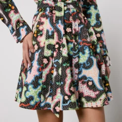 Never Fully Dressed Lauren Cotton And Linen-Blend Shirt Dress -The Hut 15056097 5175119595870298