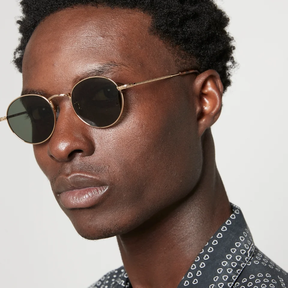 KAMO Icon Metal Round-Frame Sunglasses 7 KAMO Icon Metal Round-Frame Sunglasses - Image 5