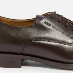 BOSS Men's Colby Leather Derby Shoes -The Hut 15066889 8175139496083693