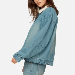 House Of Sunny Wu Denim Boxy Jacket -The Hut 15082882 9665156363070516