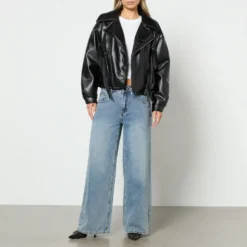 House Of Sunny Athena Faux Leather Biker Jacket 9 House Of Sunny Athena Faux Leather Biker Jacket -The Hut 15082887 7475142161950203