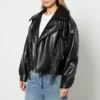 House Of Sunny Athena Faux Leather Biker Jacket -The Hut 15082887 9185142161891340