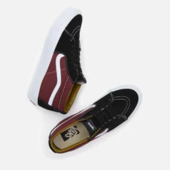 Vans Unisex Sk8-Mid Reissue 83 Canvas And Suede Trainers -The Hut 15146880 1575140571856399