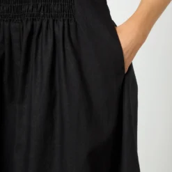 Toit Volant Bella Shirred Cotton Midi Dress 10 Toit Volant Bella Shirred Cotton Midi Dress -The Hut 15224003 9495142162434379