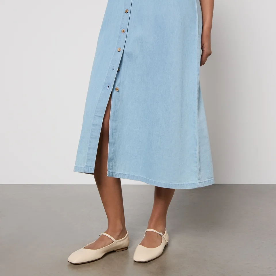 Nobody's Child X Fearne Cotton Happy Place Wylde Cotton-Denim Dress 5 Nobody's Child X Fearne Cotton Happy Place Wylde Cotton-Denim Dress - Image 3