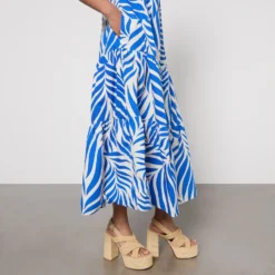 Nobody's Child Etain India Blue Cotton-Poplin Dress 9 Nobody's Child Etain India Blue Cotton-Poplin Dress -The Hut 15224047 1385143135743975