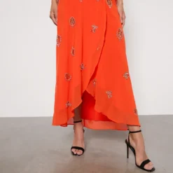 Hope & Ivy Alana Chiffon Maxi Dress 9 Hope & Ivy Alana Chiffon Maxi Dress -The Hut 15244936 2035152526727015