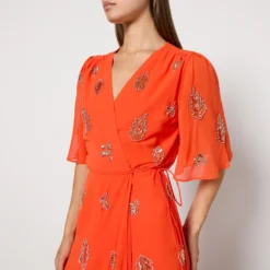 Hope & Ivy Alana Chiffon Maxi Dress 10 Hope & Ivy Alana Chiffon Maxi Dress -The Hut 15244936 6555152526758014