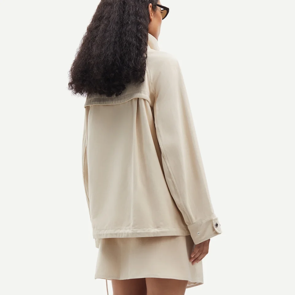 Samsøe Samsøe Sajadi 15272 Organic Cotton-Blend Jacket 4 Samsøe Samsøe Sajadi 15272 Organic Cotton-Blend Jacket - Image 2