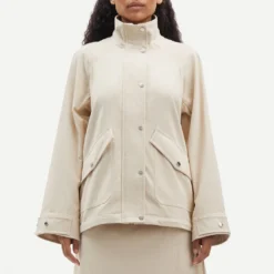 Samsøe Samsøe Sajadi 15272 Organic Cotton-Blend Jacket