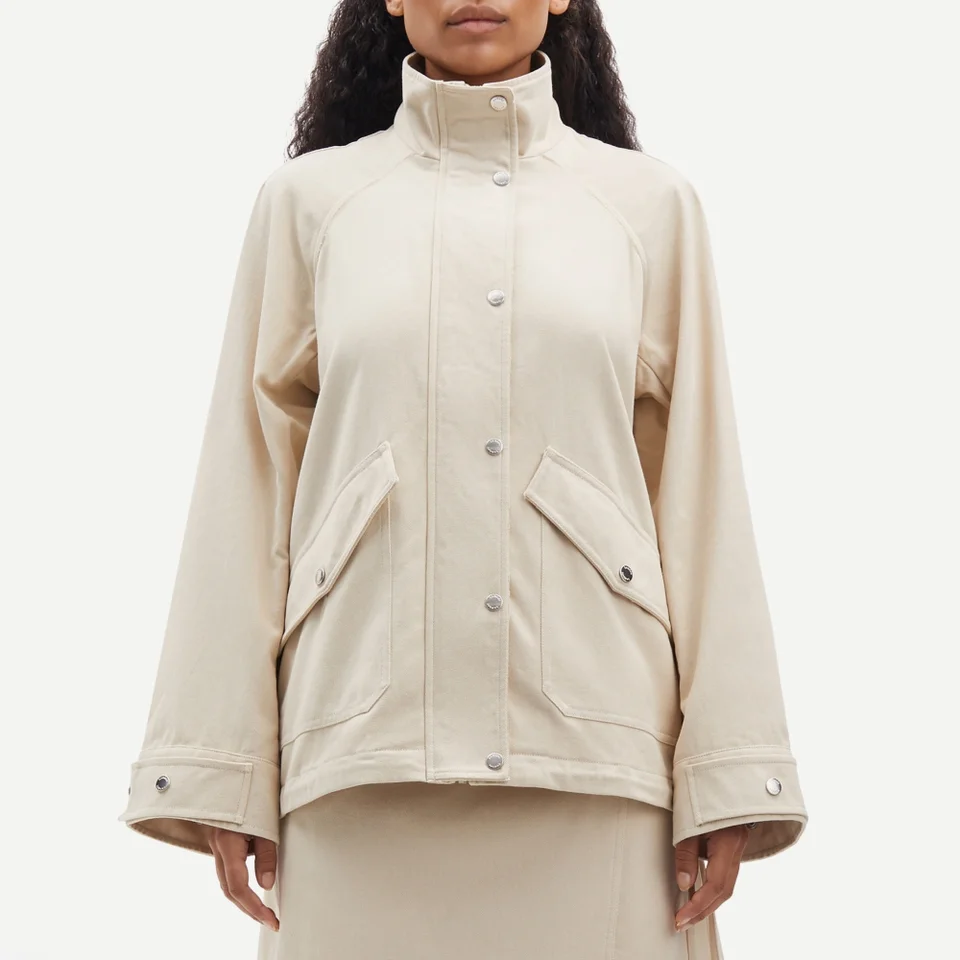 Samsøe Samsøe Sajadi 15272 Organic Cotton-Blend Jacket 3 Samsøe Samsøe Sajadi 15272 Organic Cotton-Blend Jacket