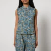 Lollys Laundry Cairo Floral-Print Quilted Cotton Vest -The Hut 15299759 1025149384487412
