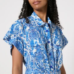 Lollys Laundry Mathilde Paisley Printed Cotton Jumpsuit 10 Lollys Laundry Mathilde Paisley Printed Cotton Jumpsuit -The Hut 15299760 1105149384704036