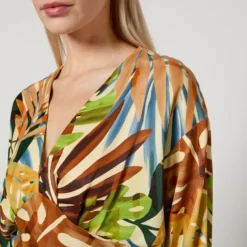 Never Fully Dressed Emma Floral-Print Satin Dress 10 Never Fully Dressed Emma Floral-Print Satin Dress -The Hut 15301159 1755146794741063