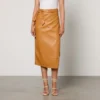 Never Fully Dressed Jaspre Vegan Leather Skirt