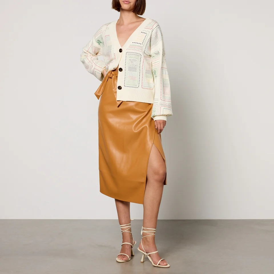 Never Fully Dressed Jaspre Vegan Leather Skirt 5 Never Fully Dressed Jaspre Vegan Leather Skirt - Image 3