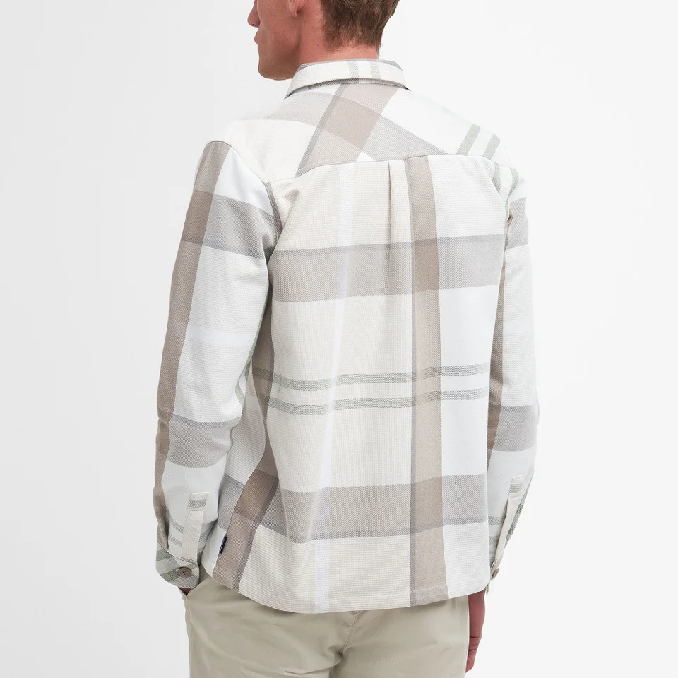Barbour Heritage Ettrick Checked Cotton-Piqué Overshirt 4 Barbour Heritage Ettrick Checked Cotton-Piqué Overshirt - Image 2