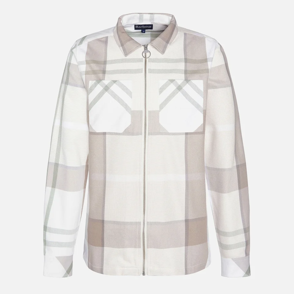 Barbour Heritage Ettrick Checked Cotton-Piqué Overshirt 8 Barbour Heritage Ettrick Checked Cotton-Piqué Overshirt - Image 6