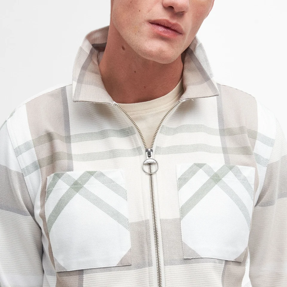 Barbour Heritage Ettrick Checked Cotton-Piqué Overshirt 6 Barbour Heritage Ettrick Checked Cotton-Piqué Overshirt - Image 4