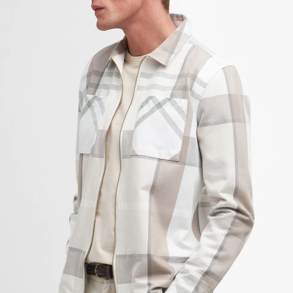 Barbour Heritage Ettrick Checked Cotton-Piqué Overshirt 5 Barbour Heritage Ettrick Checked Cotton-Piqué Overshirt - Image 3