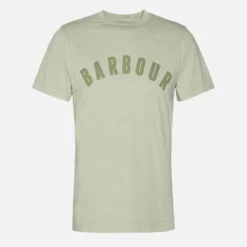 Barbour Heritage Terra Dye Logo-Print Cotton-Jersey T-Shirt -The Hut 15310117 1115148855915153