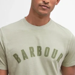Barbour Heritage Terra Dye Logo-Print Cotton-Jersey T-Shirt -The Hut 15310117 1275148855814317