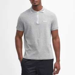 Barbour International Wilton Cotton-Terry Polo Shirt