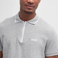 Barbour International Wilton Cotton-Terry Polo Shirt -The Hut 15310652 2165148866453094