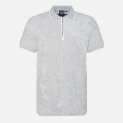 Barbour International Wilton Cotton-Terry Polo Shirt -The Hut 15310652 4945148866721606