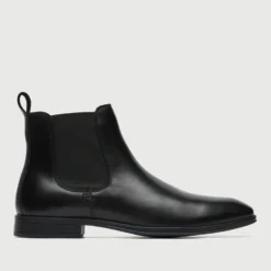 Walk London Men's Oscar Leather Chelsea Boots