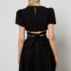 Sister Jane Dream Mara Floral Fil-Coupé Cotton-Blend Top 8 Sister Jane Dream Mara Floral Fil-Coupé Cotton-Blend Top -The Hut 15341433 1935146798320858