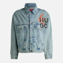 HUGO 097 Floral Denim Jacket -The Hut 15342483 1945155081078932