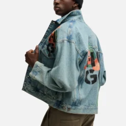 HUGO 097 Floral Denim Jacket -The Hut 15342483 7575155081847868