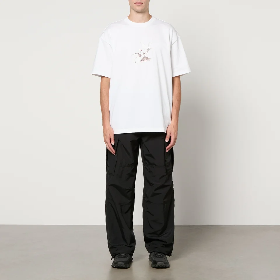 HUGO X Les Benjamins Asil_LB Cotton-Jersey T-Shirt 5 HUGO X Les Benjamins Asil_LB Cotton-Jersey T-Shirt - Image 3