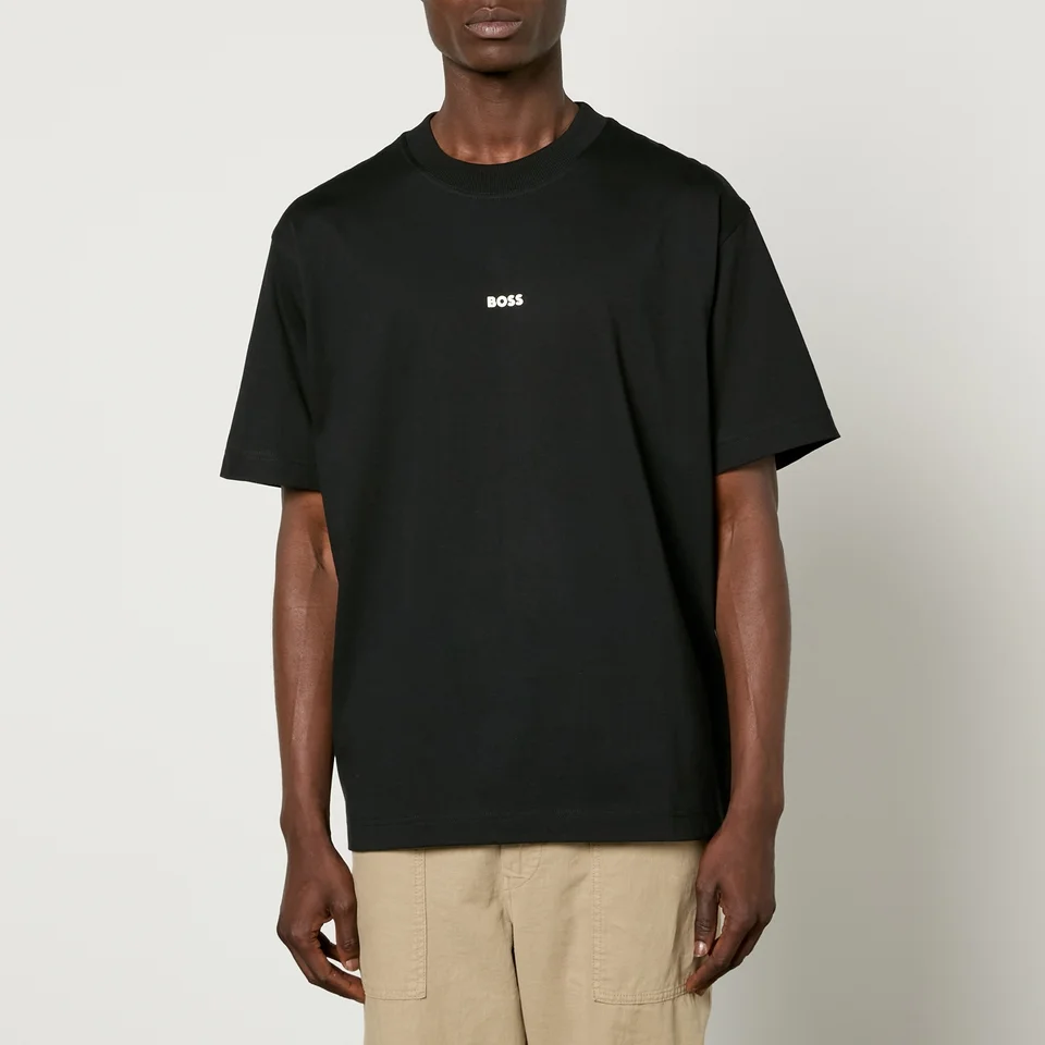 BOSS Orange Te_Berge Cotton-Jersey T-Shirt 3 BOSS Orange Te_Berge Cotton-Jersey T-Shirt