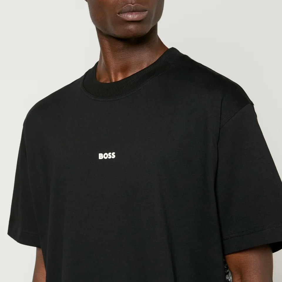 BOSS Orange Te_Berge Cotton-Jersey T-Shirt 6 BOSS Orange Te_Berge Cotton-Jersey T-Shirt - Image 4